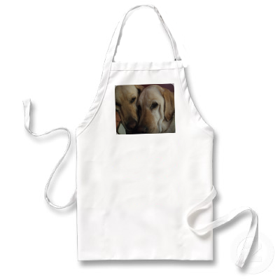 Personalised apron dogs