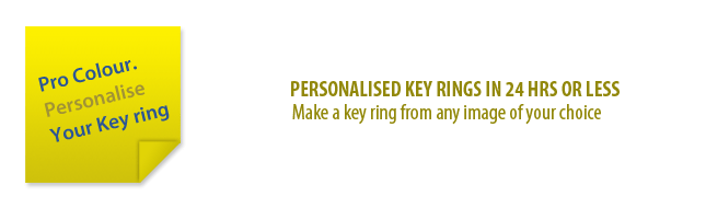 Key ring - banner