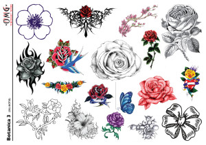 Temporary tattoos Botanica 3